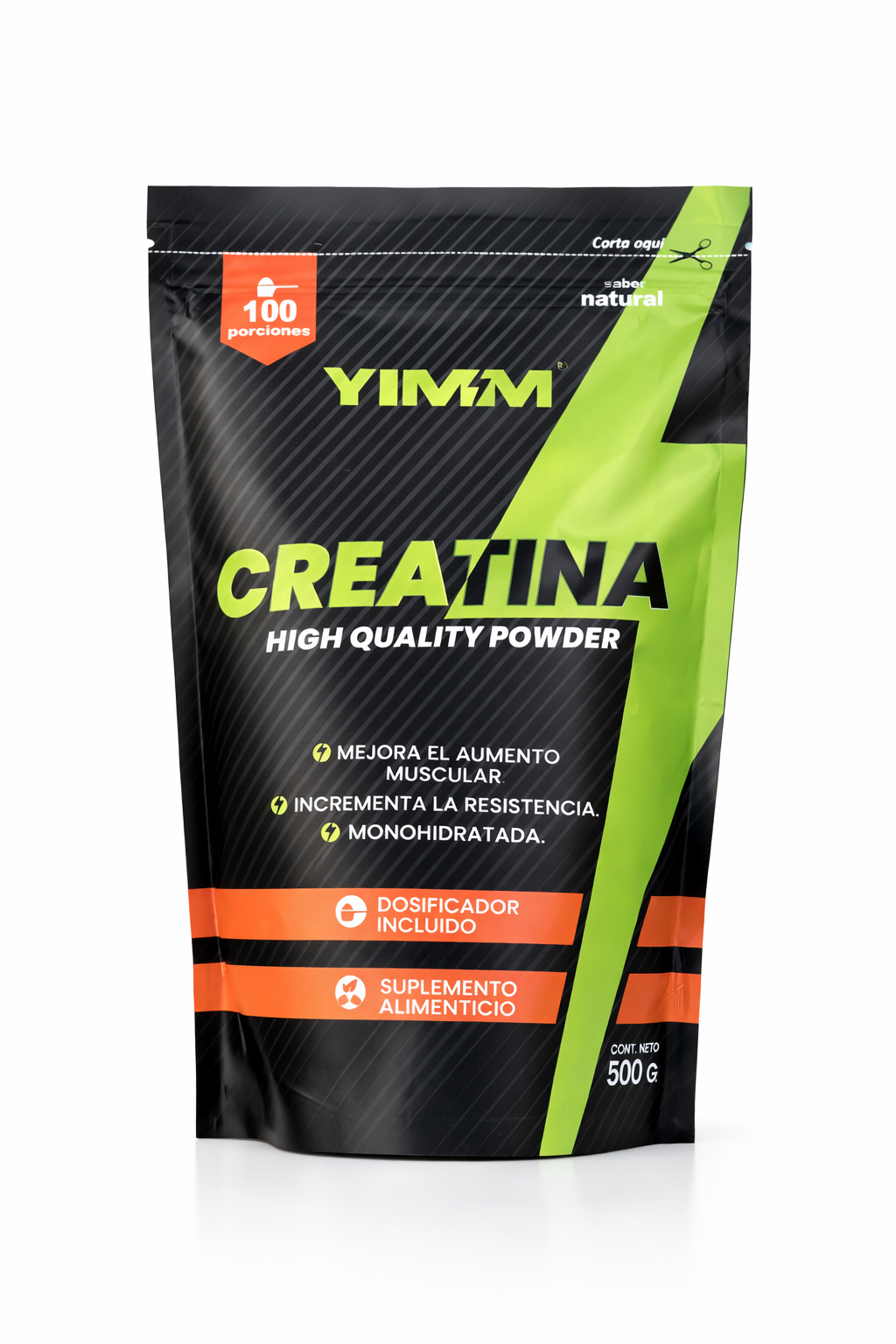 Creatina Monohidratada YIMM | 100 Porciones