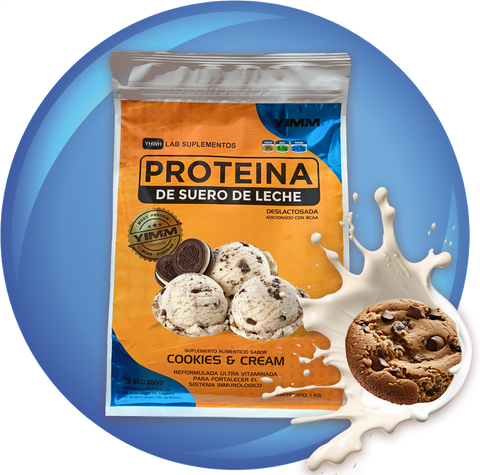 Proteína Sabor Cookies and Cream YIMM