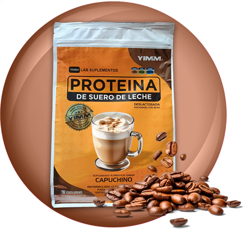 Proteína de Suero de Leche Sabor Capuchino YIMM