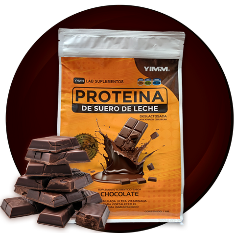 Proteína de Suero de Leche Sabor Chocolate YIMM