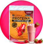 Proteína de Suero de Leche Sabor Fresa YIMM