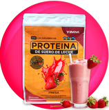 Proteína de Suero de Leche Sabor Fresa YIMM